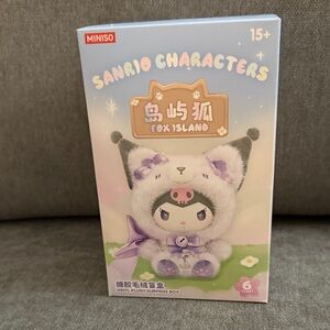 Miniso Sanrio Characters Fox Island Action Figure - Purple and White